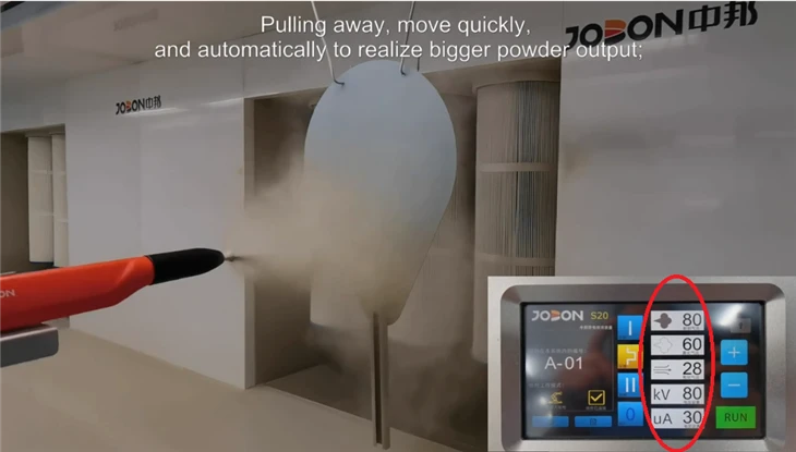JOBON S20 Powder Coating Machine+ Robot