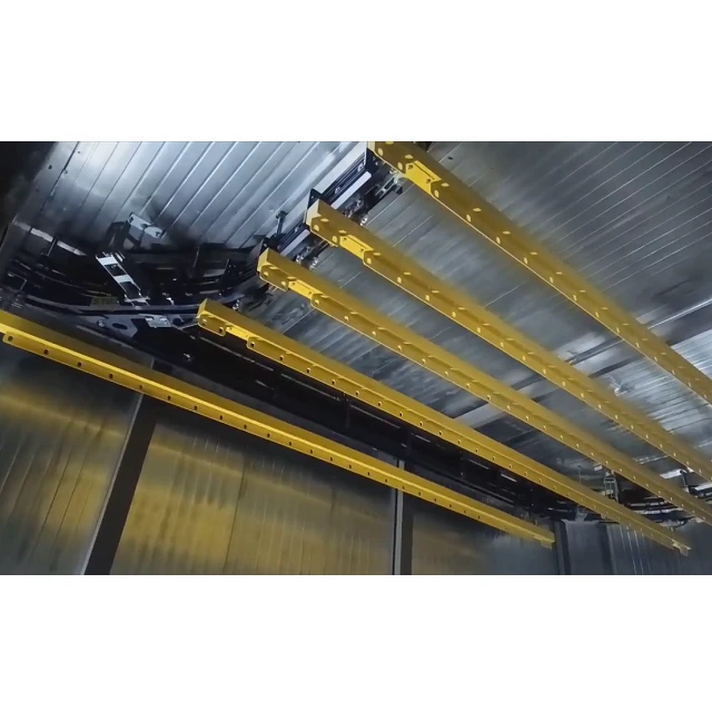 power&free chain powder coating curing oven